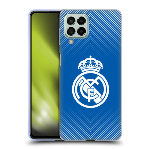 Real Madrid CF Origin Logo Blue Soft Gel Case for Samsung Galaxy M53 (2022)