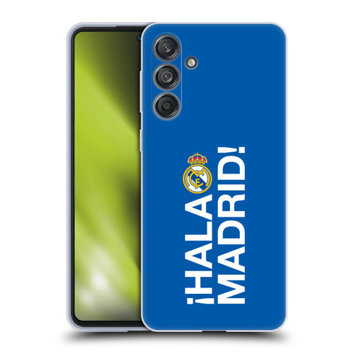 Real Madrid CF Origin Hala Madrid Soft Gel Case for Samsung Galaxy M55 5G