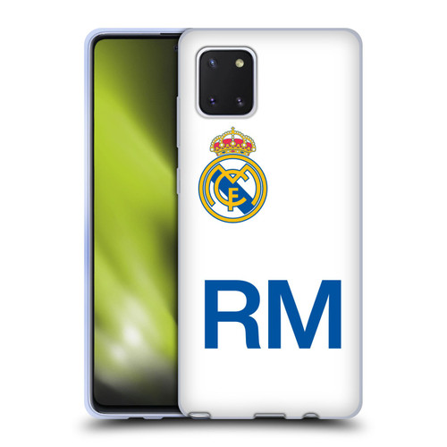 Real Madrid CF Origin RM Logo Soft Gel Case for Samsung Galaxy Note10 Lite
