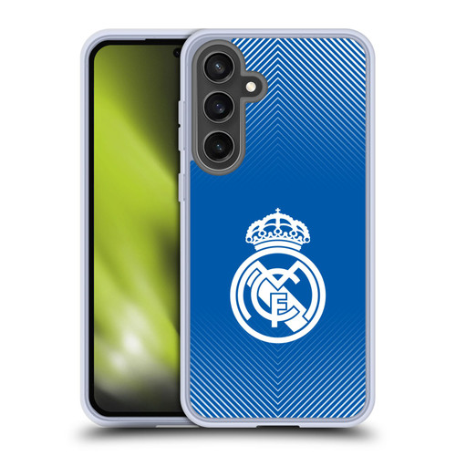Real Madrid CF Origin Logo Blue Soft Gel Case for Samsung Galaxy S24 FE