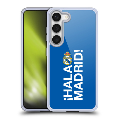 Real Madrid CF Origin Hala Madrid Soft Gel Case for Samsung Galaxy S23 5G