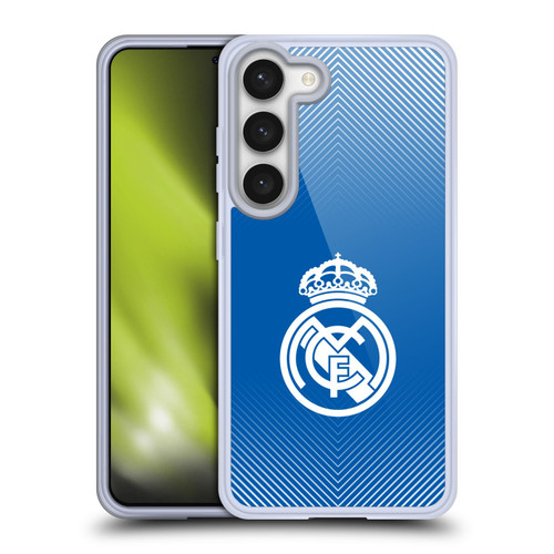 Real Madrid CF Origin Logo Blue Soft Gel Case for Samsung Galaxy S23 5G