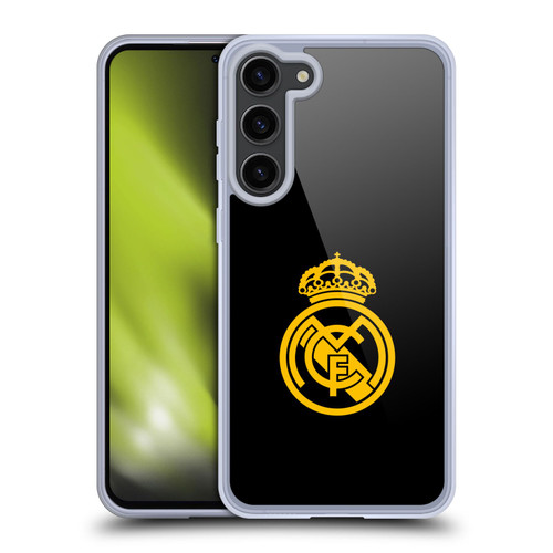 Real Madrid CF Origin Gold Logo Soft Gel Case for Samsung Galaxy S23+ 5G