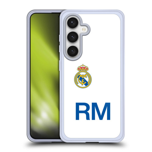 Real Madrid CF Origin RM Logo Soft Gel Case for Samsung Galaxy S24 5G