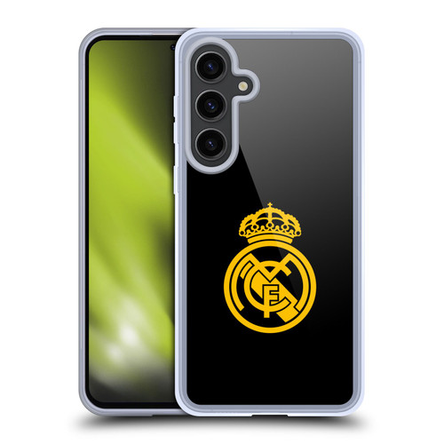 Real Madrid CF Origin Gold Logo Soft Gel Case for Samsung Galaxy S24+ 5G