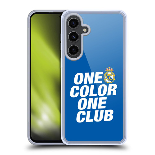 Real Madrid CF Origin One Color Soft Gel Case for Samsung Galaxy S24+ 5G