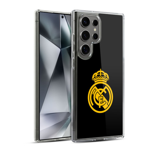 Real Madrid CF Origin Gold Logo Soft Gel Case for Samsung Galaxy S24 Ultra 5G & MagSafe