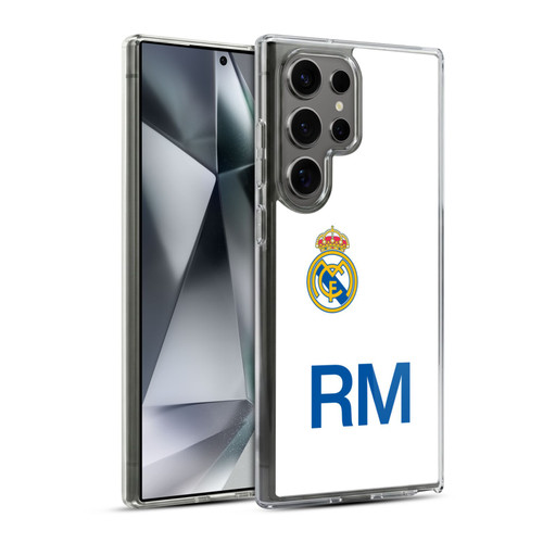 Real Madrid CF Origin RM Logo Soft Gel Case for Samsung Galaxy S24 Ultra 5G & MagSafe