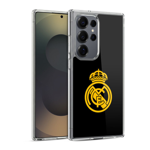 Real Madrid CF Origin Gold Logo Soft Gel Case for Samsung Galaxy S25 Ultra & MagSafe
