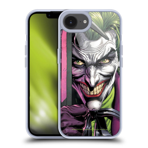 Batman DC Comics Three Jokers The Clown Soft Gel Case for Apple iPhone 16e & MagSafe
