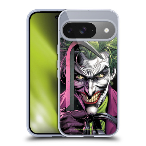 Batman DC Comics Three Jokers The Clown Soft Gel Case for Google Pixel 9 / Pixel 9 Pro