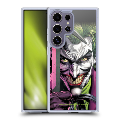Batman DC Comics Three Jokers The Clown Soft Gel Case for Samsung Galaxy S25 Ultra