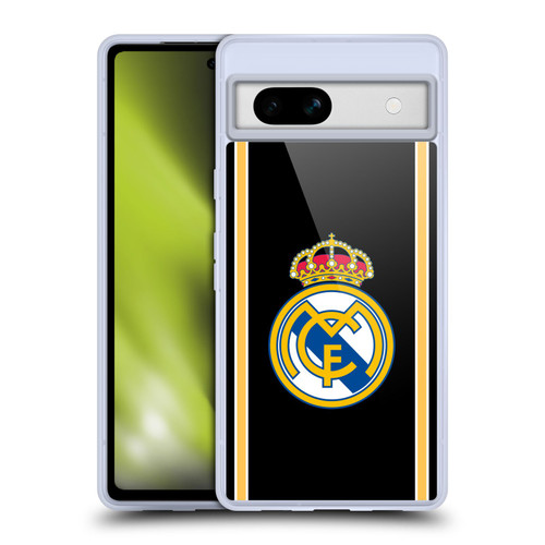 Real Madrid CF Retro Bring Back 99/00 Black Soft Gel Case for Google Pixel 7a
