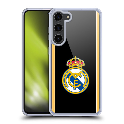 Real Madrid CF Retro Bring Back 99/00 Black Soft Gel Case for Samsung Galaxy S23+ 5G
