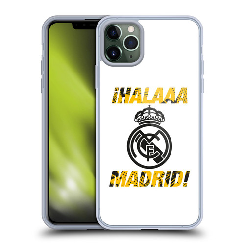 Real Madrid CF Urban Hala Madrid Soft Gel Case for Apple iPhone 11 Pro Max