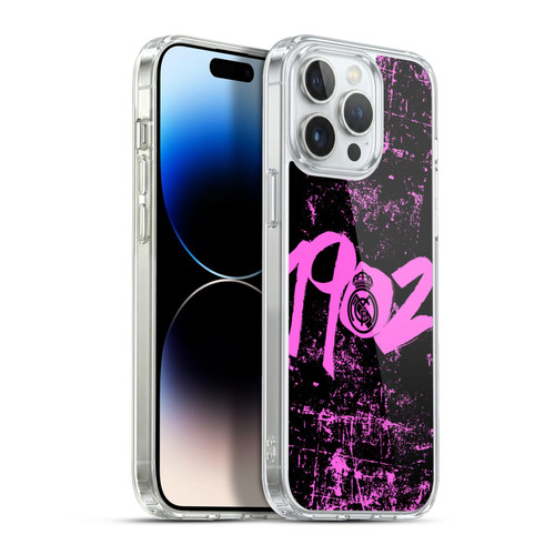 Real Madrid CF Urban Pink 1902 Soft Gel Case for Apple iPhone 13 Pro Max & MagSafe
