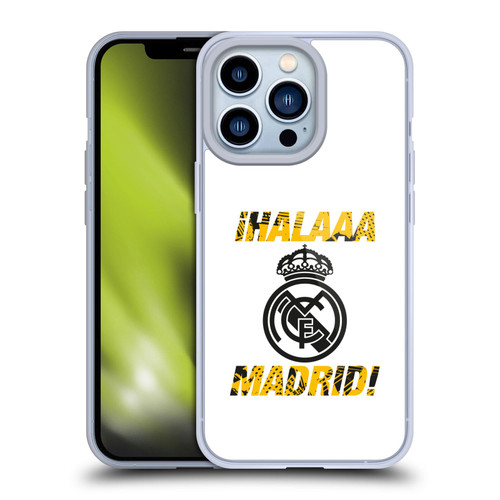 Real Madrid CF Urban Hala Madrid Soft Gel Case for Apple iPhone 13 Pro