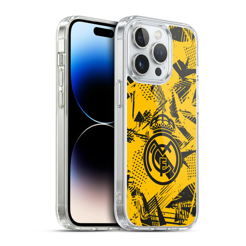 Real Madrid CF Urban Yellow Soft Gel Case for Apple iPhone 13 Pro & MagSafe