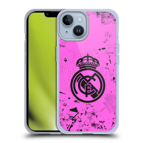 Real Madrid CF Urban Pink Soft Gel Case for Apple iPhone 14