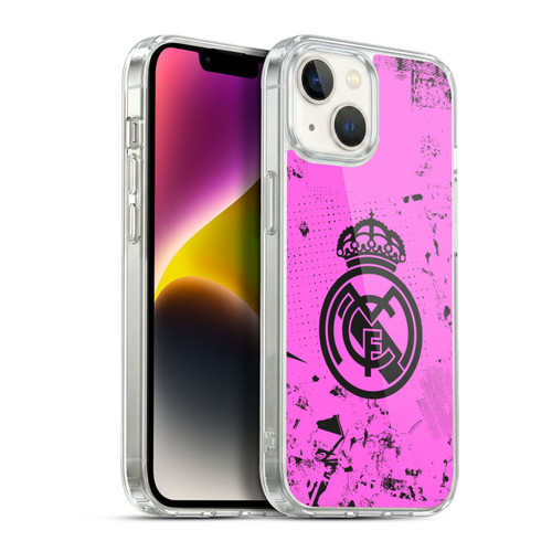 Real Madrid CF Urban Pink Soft Gel Case for Apple iPhone 14
