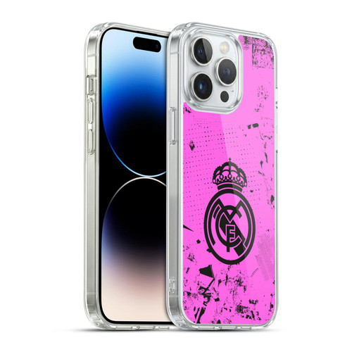 Real Madrid CF Urban Pink Soft Gel Case for Apple iPhone 14 Pro Max & MagSafe