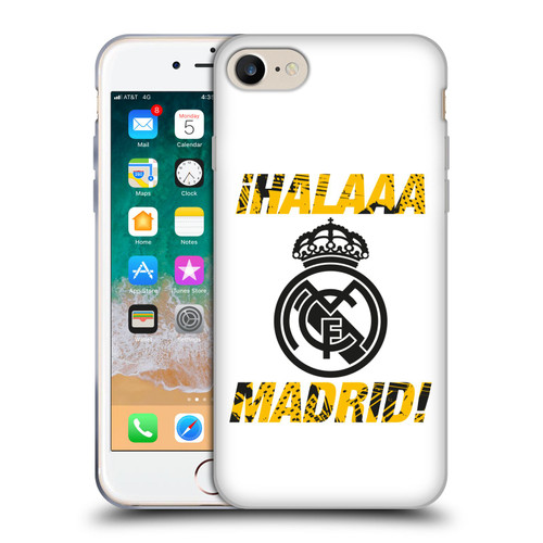 Real Madrid CF Urban Hala Madrid Soft Gel Case for Apple iPhone 7 / 8 / SE 2020 & 2022