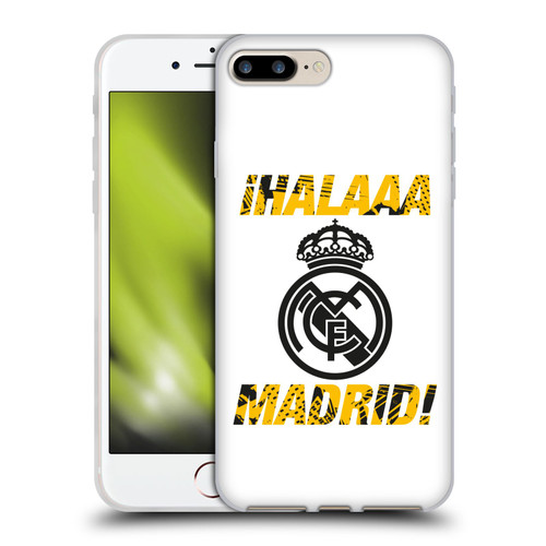Real Madrid CF Urban Hala Madrid Soft Gel Case for Apple iPhone 7 Plus / iPhone 8 Plus