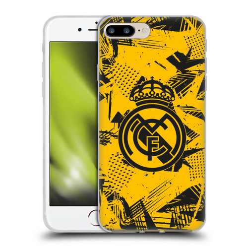 Real Madrid CF Urban Yellow Soft Gel Case for Apple iPhone 7 Plus / iPhone 8 Plus