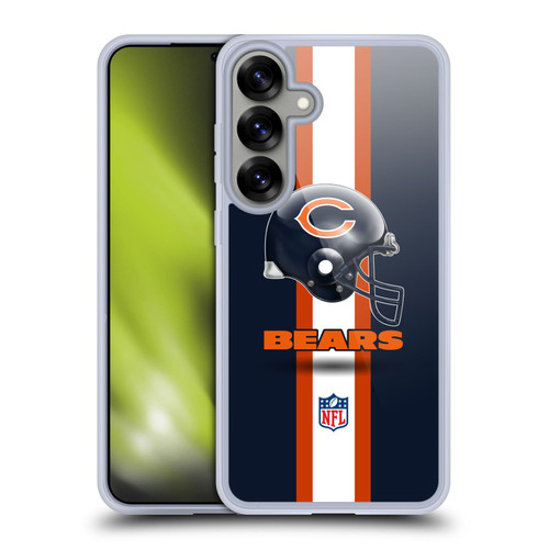 NFL Chicago Bears Logo Helmet Soft Gel Case for Samsung Galaxy S25+ NFL Chicago Bears Logo Helmet Soft Gel Case for Samsung Galaxy S25+