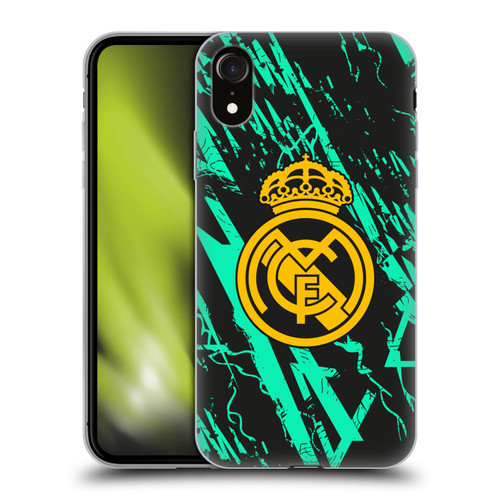 Real Madrid CF Urban Green Gold Soft Gel Case for Apple iPhone XR