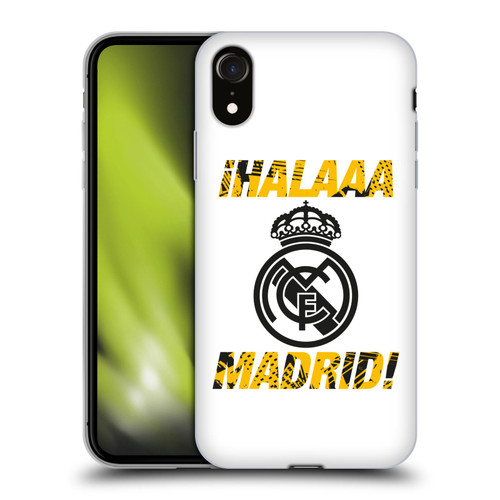 Real Madrid CF Urban Hala Madrid Soft Gel Case for Apple iPhone XR
