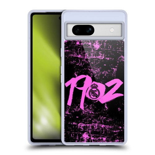 Real Madrid CF Urban Pink 1902 Soft Gel Case for Google Pixel 7a