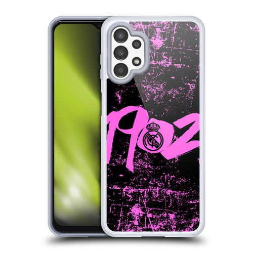 Real Madrid CF Urban Pink 1902 Soft Gel Case for Samsung Galaxy A13 (2022)