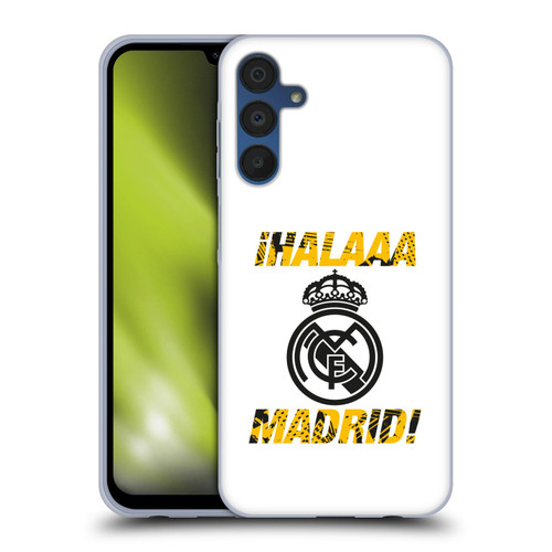 Real Madrid CF Urban Hala Madrid Soft Gel Case for Samsung Galaxy A15