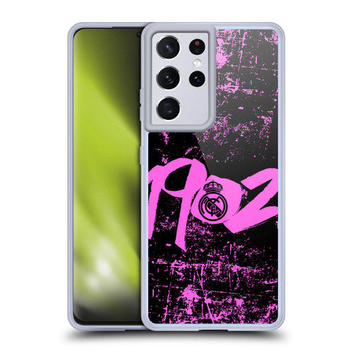Real Madrid CF Urban Pink 1902 Soft Gel Case for Samsung Galaxy S21 Ultra 5G Real Madrid CF Urban Pink 1902 Soft Gel Case for Samsung Galaxy S21 Ultra 5G