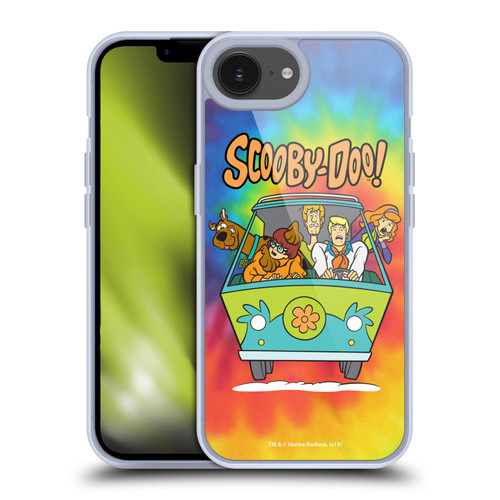 Scooby-Doo Mystery Inc. Tie Dye Soft Gel Case for Apple iPhone 16e