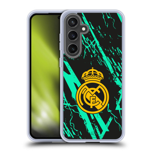 Real Madrid CF Urban Green Gold Soft Gel Case for Samsung Galaxy S24 FE