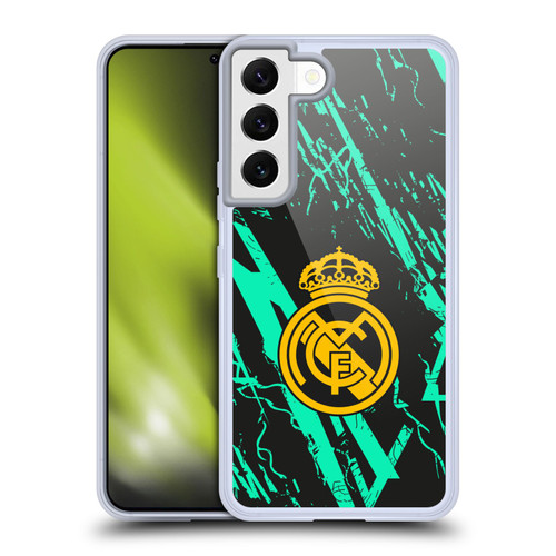 Real Madrid CF Urban Green Gold Soft Gel Case for Samsung Galaxy S22 5G