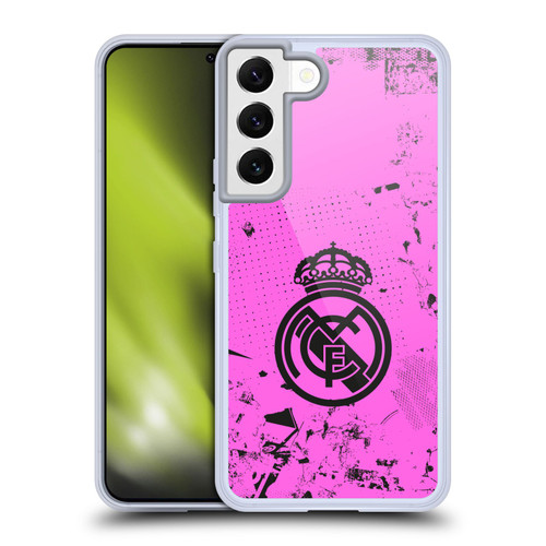 Real Madrid CF Urban Pink Soft Gel Case for Samsung Galaxy S22 5G
