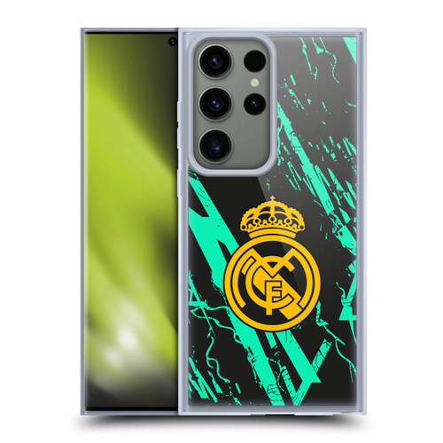 Real Madrid CF Urban Green Gold Soft Gel Case for Samsung Galaxy S23 Ultra 5G