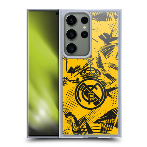 Real Madrid CF Urban Yellow Soft Gel Case for Samsung Galaxy S23 Ultra 5G