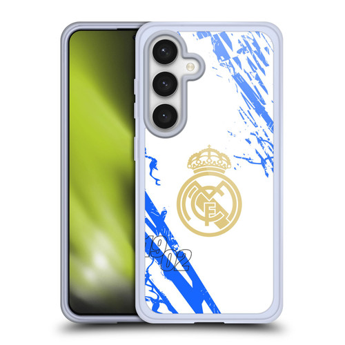 Real Madrid CF Urban White Blue Soft Gel Case for Samsung Galaxy S24 5G