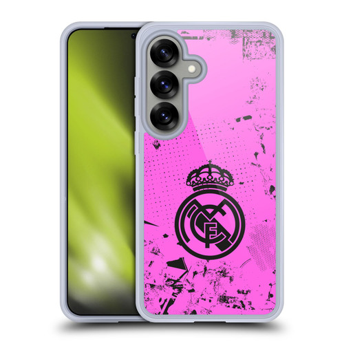 Real Madrid CF Urban Pink Soft Gel Case for Samsung Galaxy S25
