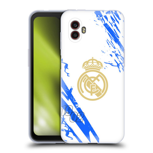 Real Madrid CF Urban White Blue Soft Gel Case for Samsung Galaxy Xcover6 Pro/Pro2