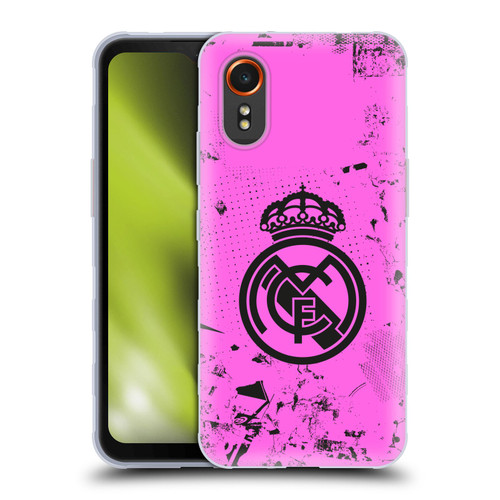 Real Madrid CF Urban Pink Soft Gel Case for Samsung Galaxy Xcover7 5G
