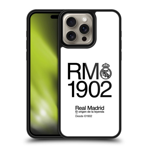 Real Madrid CF Legend RM 1902 Gel Armour Case For Apple iPhone 16 Pro Max