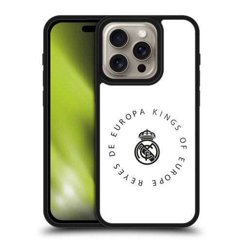 Real Madrid CF Legend Europa Kings Gel Armour Case For Apple iPhone 16 Pro