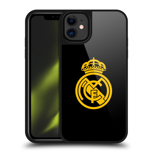 Real Madrid CF Origin Gold Logo Gel Armour Case For Apple iPhone 11