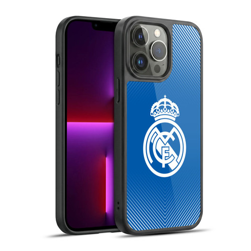 Real Madrid CF Origin Logo Blue Gel Armour Case For Apple iPhone 13 Pro Max