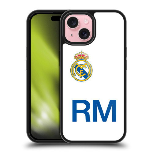 Real Madrid CF Origin RM Logo Gel Armour Case For Apple iPhone 15 Real Madrid CF Origin RM Logo Gel Armour Case For Apple iPhone 15